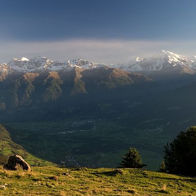 Aussicht von der Spitzigen Lun