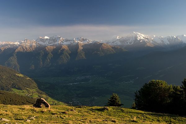 Aussicht von der Spitzigen Lun Aussicht von der Spitzigen Lun